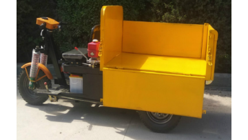 1 ton electric three-wheeled dump truck