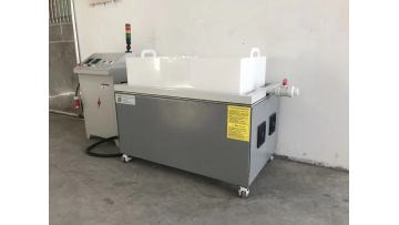 Magnetic polishing machine