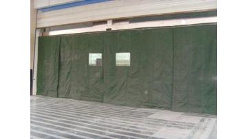 Cold resistant cotton door curtain