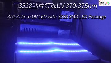 370-375nm UV LED with 3528 SMD LED Package