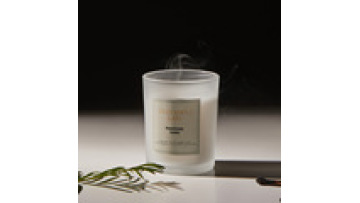 Frosted Glass Candle Scented Candle Jar 7oz 11oz Matte Round Luxury Frosted Glass Candle Jar1