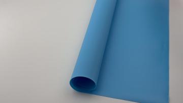 Flexible & Flame Retardant Blue PVC Film