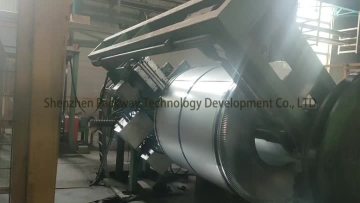 Argon arc welding type auto strapping for coils