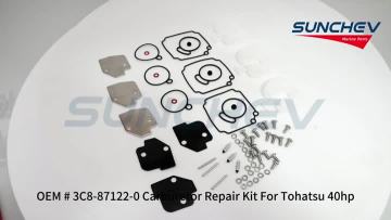 3C8-87122-0 Carburetor Repair Kit 