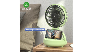 Rotating Folding Portable Mini Table Desk Rechargeable Fan