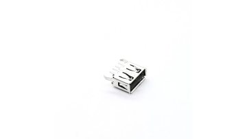 10.5mm Short Body Vertical DIP USB A Female