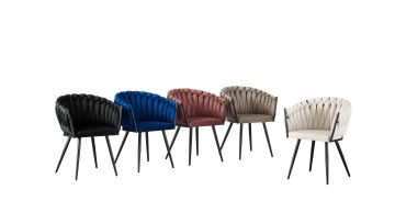 BR-BZ-1 Multi colored premium woven chair