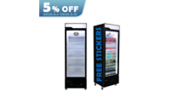 MEISDA FACTORY FRIDGE SC350B - Single Door Upright Beverage Display Fridge for Restaurants1