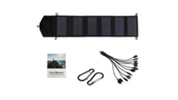 ETFE outdoor portable 18V solar panel 15W 30W 40W 50W foldable solar panel can be customized1