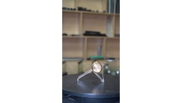 glass 90 degree corner connector