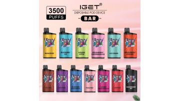 IGET BAR 3500puffs disposable e-cigarette vape pen