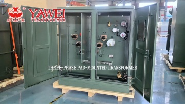 THREE PHASE PAD MOUNTED TRANSFORMER
