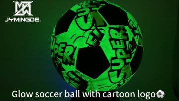 Popular Design glow soccer ball 