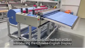 Bubble Film Cutting Machine Computer Automatic Feeding Cutting Machine EVA Foam Cross-Cutting Machine Non-Woven Fabric Cutter1