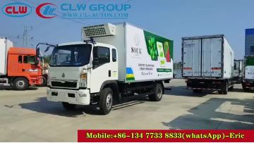 Fruit and Vegetable Transport Refrigerated Truck