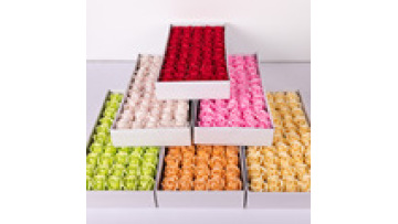 Artificial Bath Flower 50 Heads Preserved Rose Soap Flower Gift Box for Mother's Day & Valentine's Day1