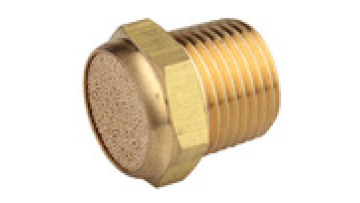 Cone Silencer Air Brass Sintered Metal Muffler Filter1