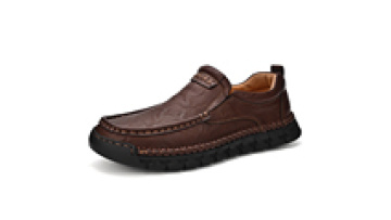 Custom LOGO Leather Loafers for Men - Factory Supply 4 Season Driving Shoes1