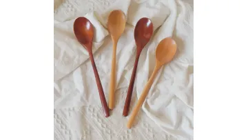 Natural Bamboo Wood Long Handle Spoon Kitchen Cooking Utensil1