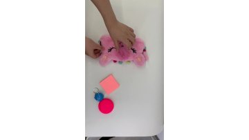 New design  pencilcase plush kawaii alpaca animal pencil cases girls stationery pouch custom1