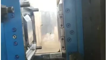 Horizontal Plastic PP HDPE Basket Basin Plate Injection Molding/Moulding Machine1