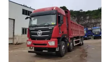 Foton 8X4 580HP Heavy Duty Tipper Truck 8.8m Cargo Box 31cbm for Mining Transport1