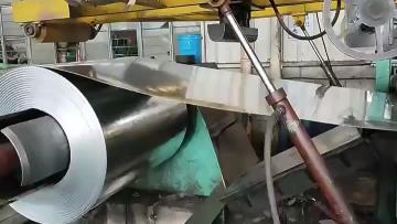 Galvanized steel plate