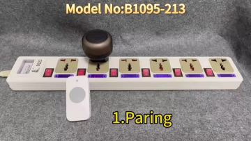 B1095-213,Battery Operated Wireless doorbell with LED Light