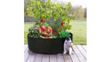 25/30/40/50 Gallon Large Grow Bag Heavy Duty Fabric Round Raised  Garden Bed Planter Pots Felt Flower Pots1