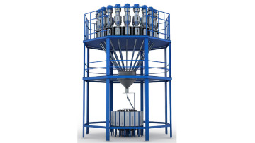 Centralized weighing and batching system