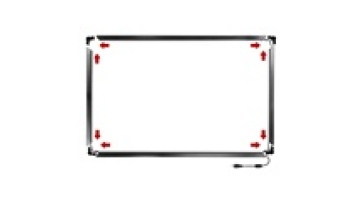 Factory directly sale  80 inch  20 point multi infrared touch open frame1