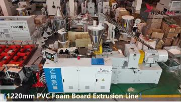 1200mm UPVC foam board making machine 