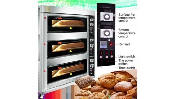 Commercial 2 Deck 4 Trays Baking Equipment Bread Oven1