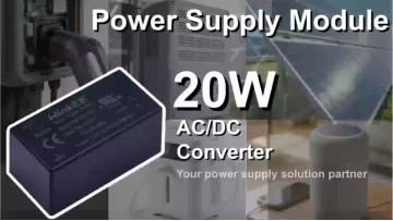 WinkEE PMR20H Series: Compact 20W AC/DC Encapsulated Converters with High Reliability