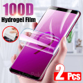 2Pcs 100D Screen Protector For Samsung Galaxy S10 S9 S8 S20 Plus Ultra Full Cover Soft Film For Samsung Note 10 9 Film Not Glass