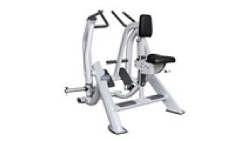 plate loaded seated row rowing machine