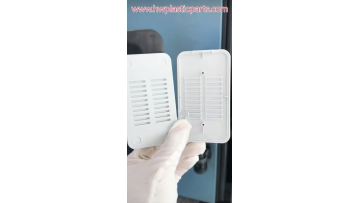 Electrical appliance injection molded plastic parts