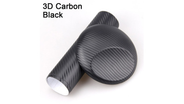3D carbon fiber black film