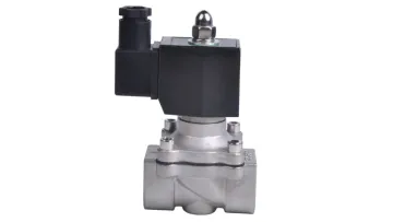 3/8′′ to 2′′ 2 Way Normally Closed Water Air Gas Stainless Steel Solenoid Valve 12VDC 24VDC 24VAC 110VAC 220VAC1
