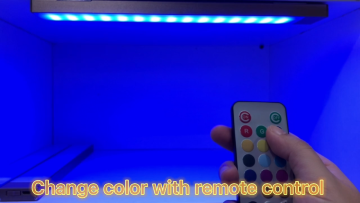Charging Kitchen Shoes Cabinet Lighting Removable Lamp With Remote Control Emergency Led Rechargeable RGB Under Cabinet Light1