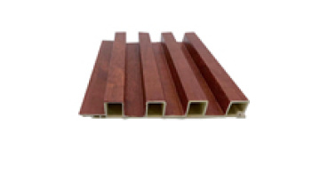 WPC Fluted Wall Panel: Eco Wood Interior Decoration WPC Pannello1