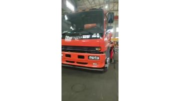 Isuzu export 10 square cleaning suction truck