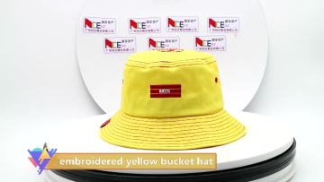 Wholesale Yellow Bucekt Hat 