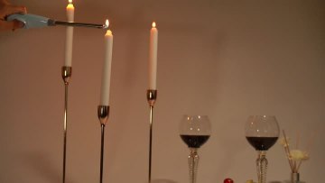 white candle