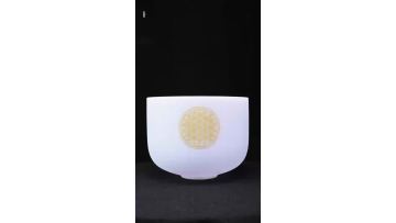 Q're Frosted Singing Bowl