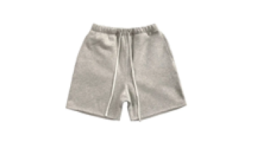High Quality Mens Cotton Fleece Puff Print Sports Shorts with Pockets for Men1