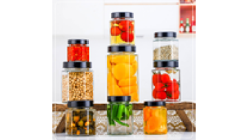 100ml/150ml/180ml/220ml/250ml/280ml/380ml/500ml High Quality Canned Glass Bottle Cheap Food Grade Glass Storage Jar1