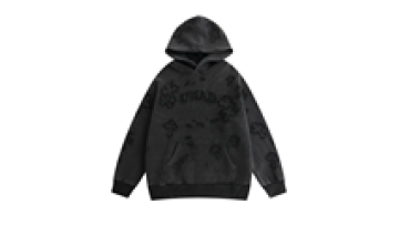 Custom Design  Stitch Special Patterned Distressed  Gothic Acid Wash Patches Men Pullover Hoodies1