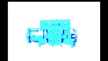 A22VG Axial Piston Variable Displacement Twin Pump