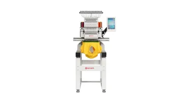 MBC1201 Multi Head Single Head T-Shirt Hat Cap Computerized Embroidery Machine for Flat Garments1